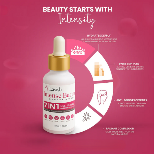 7 in 1 SCERUM 30ML. MULTIPURPOSE SCERUM.